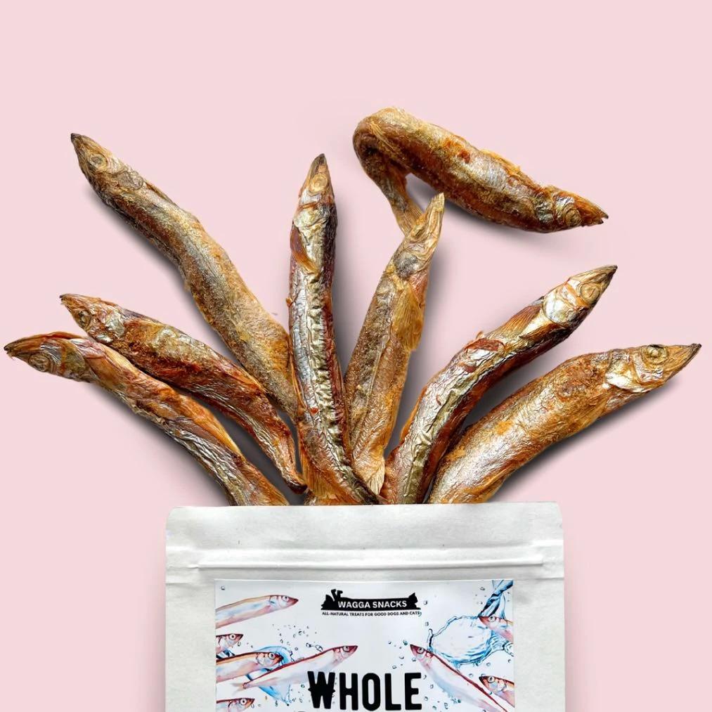 Whole Shishamo with Roe